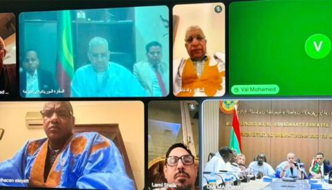 وزارة الخارجية تعقد اجتماعًا عبر الاتصال المرئي لمتابعة أوضاع الجالية في الخليج والشرق الأوسط
